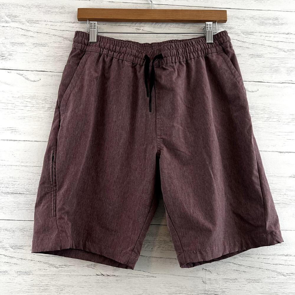 Kenneth Cole Dusty Pink Pull On Unlined Hybrid Shorts Size M